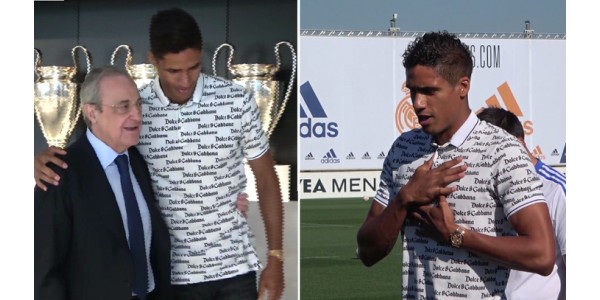 Varane liittyy Manchester Unitediin Varane liittyy Manchester Unitediin
